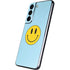 Blue Happy Face Galaxy S22 Skin